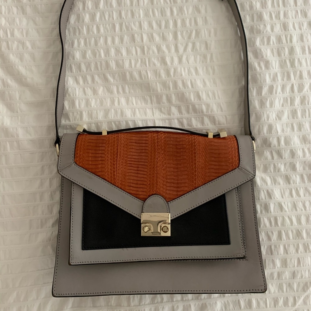 Loeffler Randall Rider Satchel Leather Bag